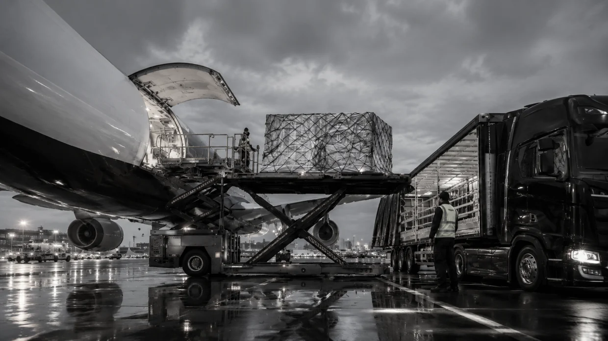 Обробка вантажу на cargo-терміналі